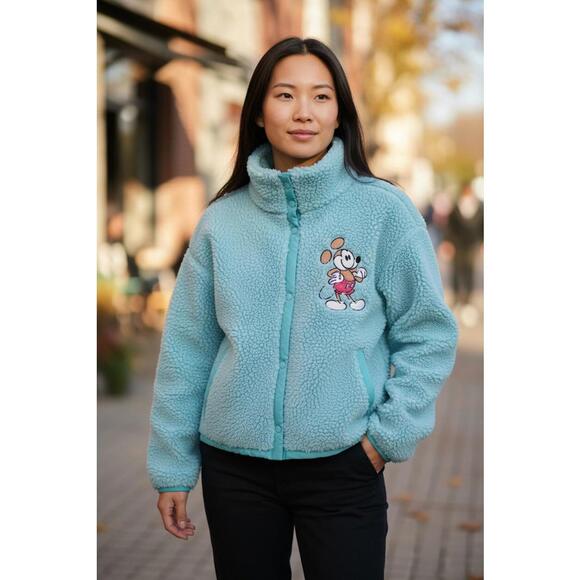 Disney Jackets & Blazers - Disney Mickey Mouse Sherpa Jacket - NWT (New)